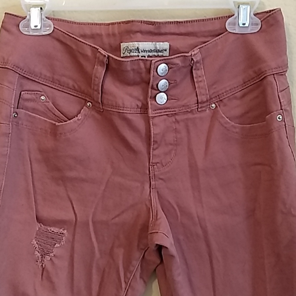 Pink jeans